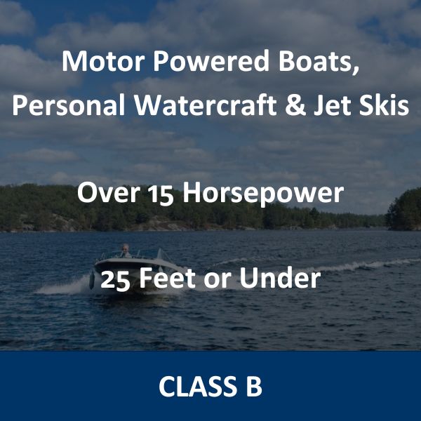 Fox Waterway CLASS B – Motor Powered Boats