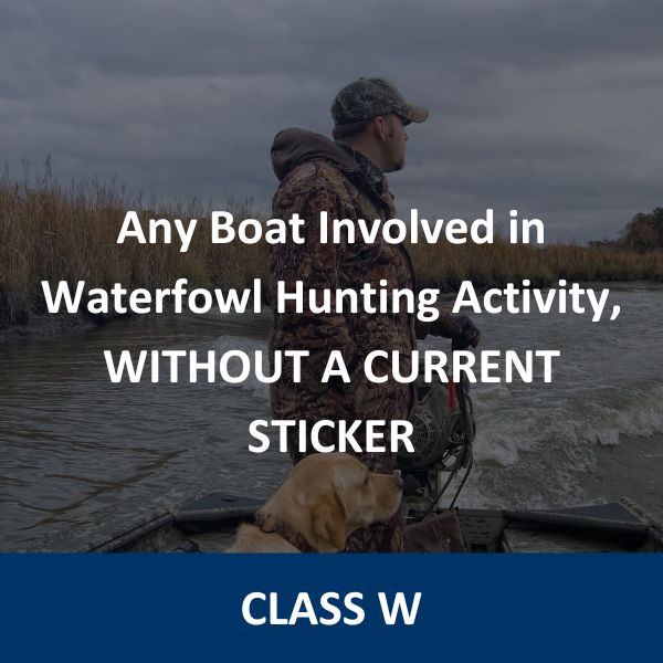 Fox Waterway CLASS W – Waterfowl Hunting Boats
